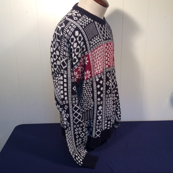 Vintage Jantzen mens crewneck sweater size large made in USA - Picture 6 of 8